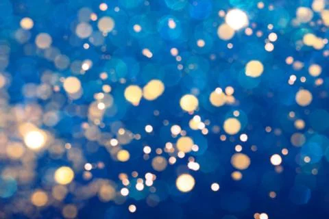 Blue background with sparkles Stock Illustration
