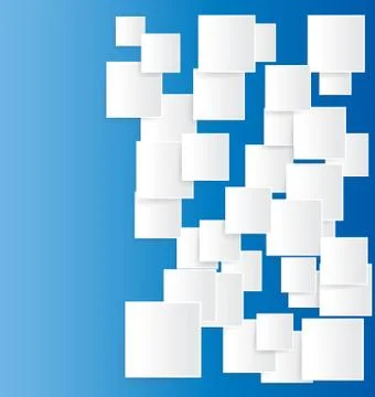 Blue background square Stock Illustration