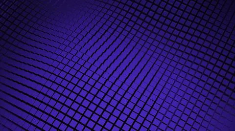 Blue background of squares. Design. Abstraction is like a wave of squares that Stock Illustration