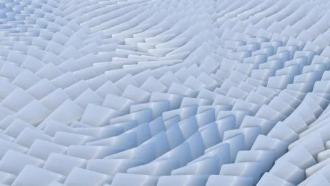 Blue background with squares Ilustração Stock