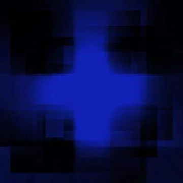 Blue background of squares Stock Photos