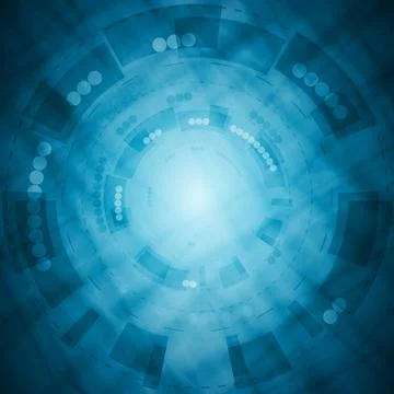 Blue background with technical elements. Eps 10 Blue background with techn... Foto stock