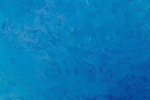 Blue background, texture of decorative plaster Stock Photos