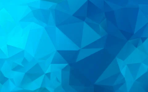 Blue background of the triangle Bright colors, marine abstract background Stock Illustration