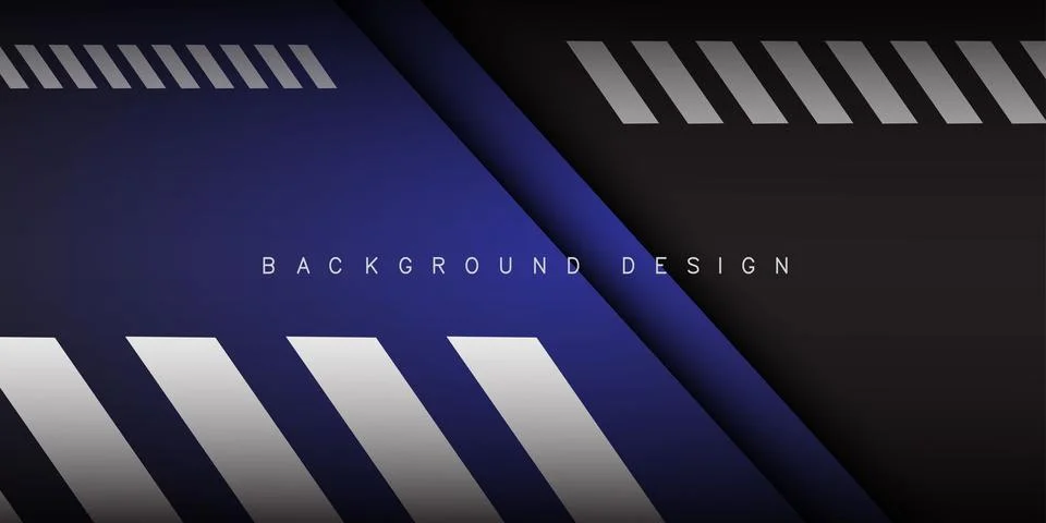 Blue background vector overlapping layer on dark space for background desig.. Stock Illustration