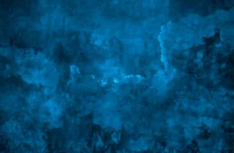 Blue background wall made on real plaster Stock Photos