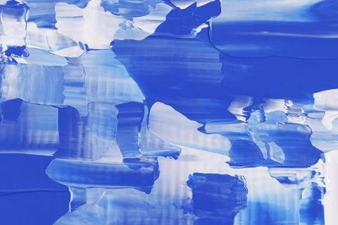 Blue background wallpaper abstract paint texture 写真素材