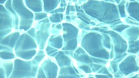 Blue background water pool surface Vídeos de archivo 199985445