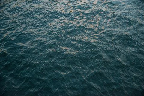 Blue background of the water surface Stock Photos