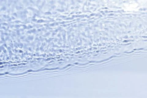 Blue background, water wave texture Stock Photos