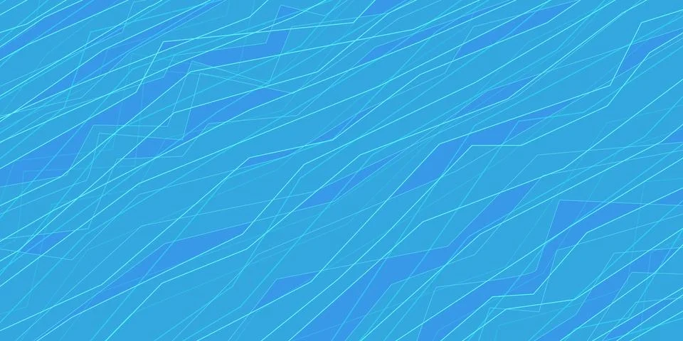 Blue background wave, abstract lines neutral Stock Illustration