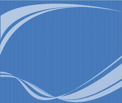 Blue background wave vector Stock Illustration