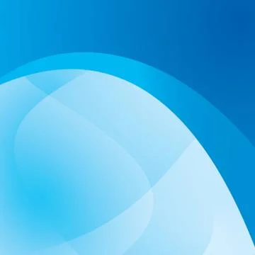 Blue background with wavy abstraction - vector design Stock Illustration