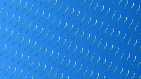 Blue background with wavy lines pattern design for wallpaper Stock Footage 313529597