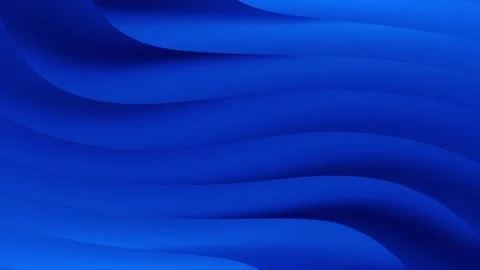 Blue background with wavy lines suitable for web design, presentations Stock Footage 286088253