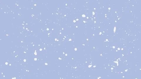 Blue background with wax melted crayon art Stock Illustration