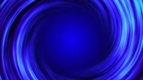 On a blue background, a whirlwind of white and blue stripes, in the center of Stock Footage 253061403
