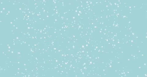 Blue background with white bokeh lights of shining shiny moving blurry round Stock Footage 163063106