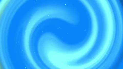 Blue background, white dots, swirling abstract design. Stock Footage 280285600