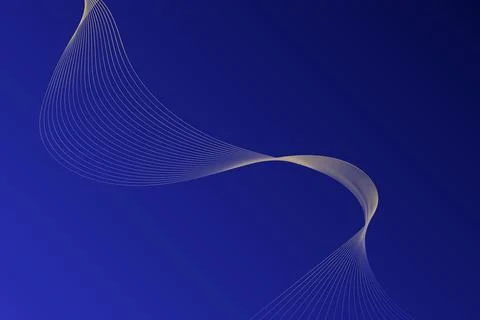 Blue Background With White Lines Stockillustratie