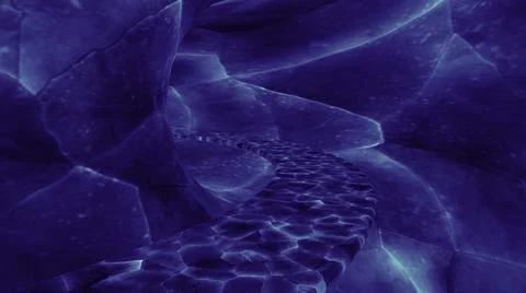 Blue background.Design. The bright path of blue in abstraction is moving forward Stock Illustration