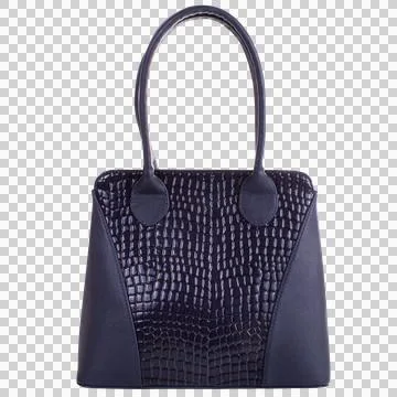 Blue bag isolated Stock Photos