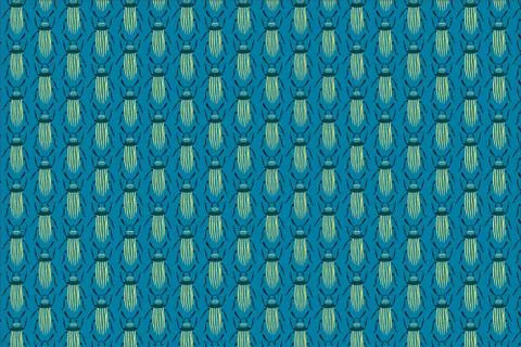 Blue bag pattern on blue. Insects background Stock Illustration