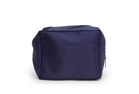 Blue bag on a white background Foto stock