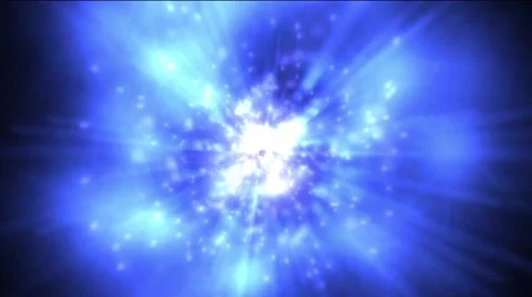 Blue bakground of energy Stock Footage 60776983