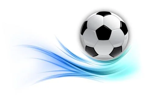 Blue ball Stock Illustration