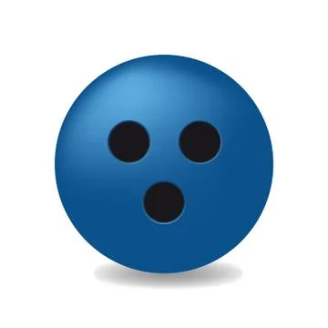 Blue ball 库存插图
