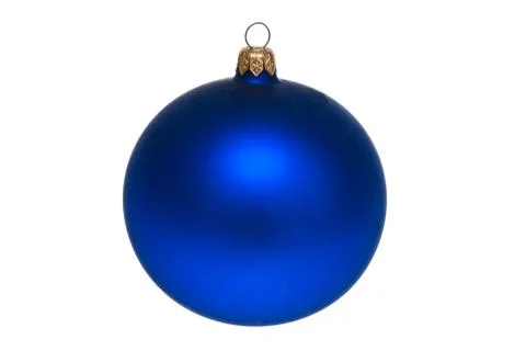 Blue ball. Stock Photos