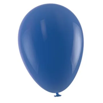 Blue balloon Stock Illustration