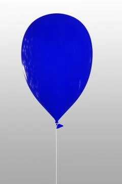 Blue balloon Stock Illustration