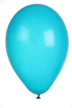Blue balloon Stock-Fotos