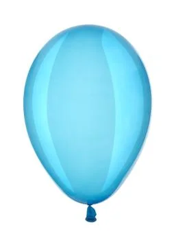 Blue balloon Stock Photos
