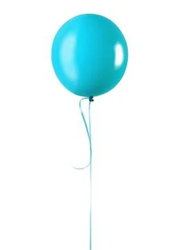 Blue balloon Stock-Fotos