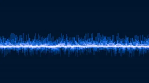 Blue bands of light Stock Footage 8988017