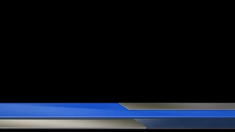 Blue Bant Animation 2 Stock Footage 116279490