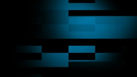 Blue bar overlay Stock Footage 95307994