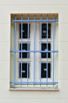 Blue bars Foto stock