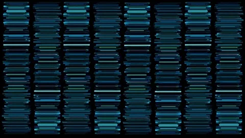 Blue bars video background Stock Footage 76989229