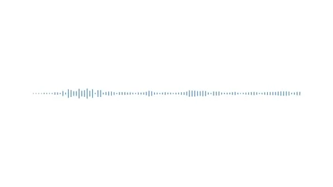 Blue bars voice graphic Stock Footage 141208259