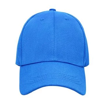 Blue baseball cap isolated Stock Photos