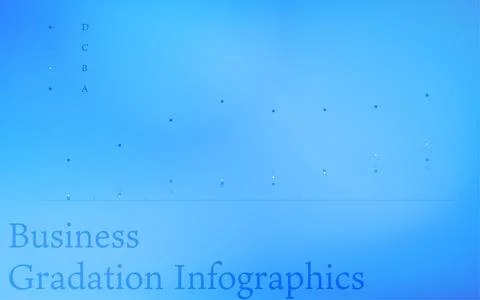 Blue-based infographics, graphs, charts and tables Stock Illustration