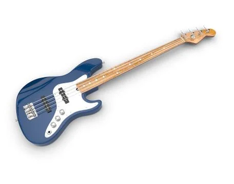 Blue Bass Stock Illustration