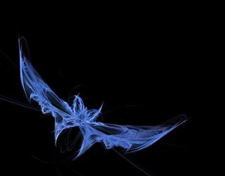 Blue Bat Background 스톡 일러스트