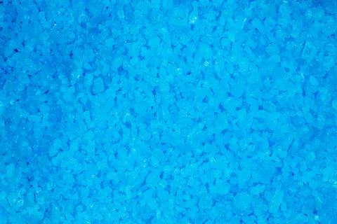Blue bath salt texture Stock Photos
