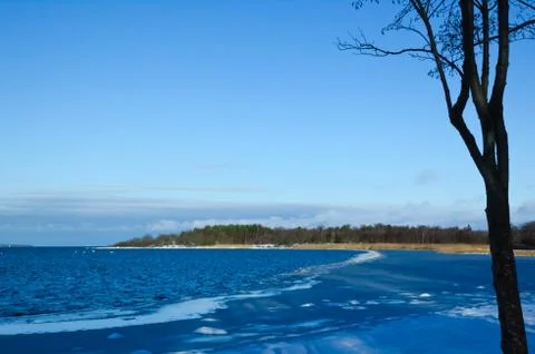 Blue bay Stock Photos