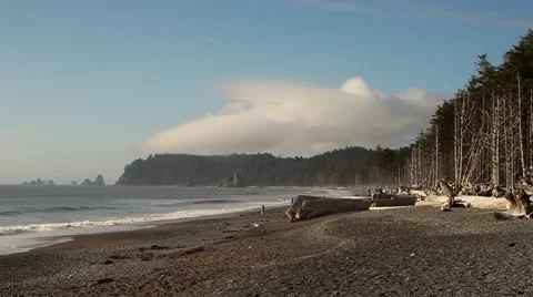 Blue Beach Stock Footage 42483751